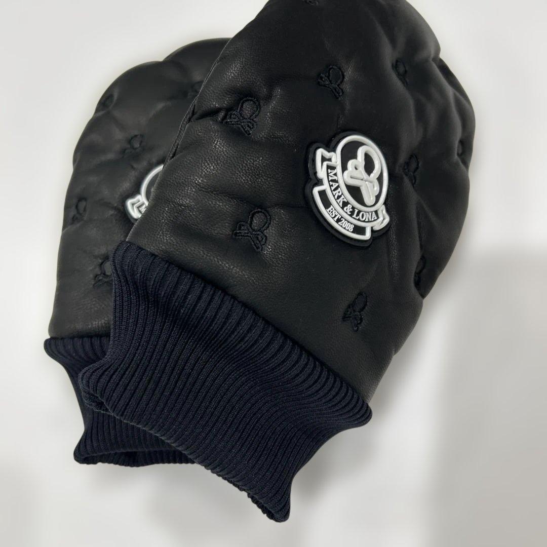 新品❤️マークアンドロナ❤️レザーキルティンググローブ 黒