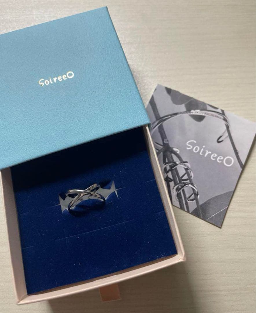 ✨SoireeO✨ シルバー クロスリング11号 Nissy ソワレオー