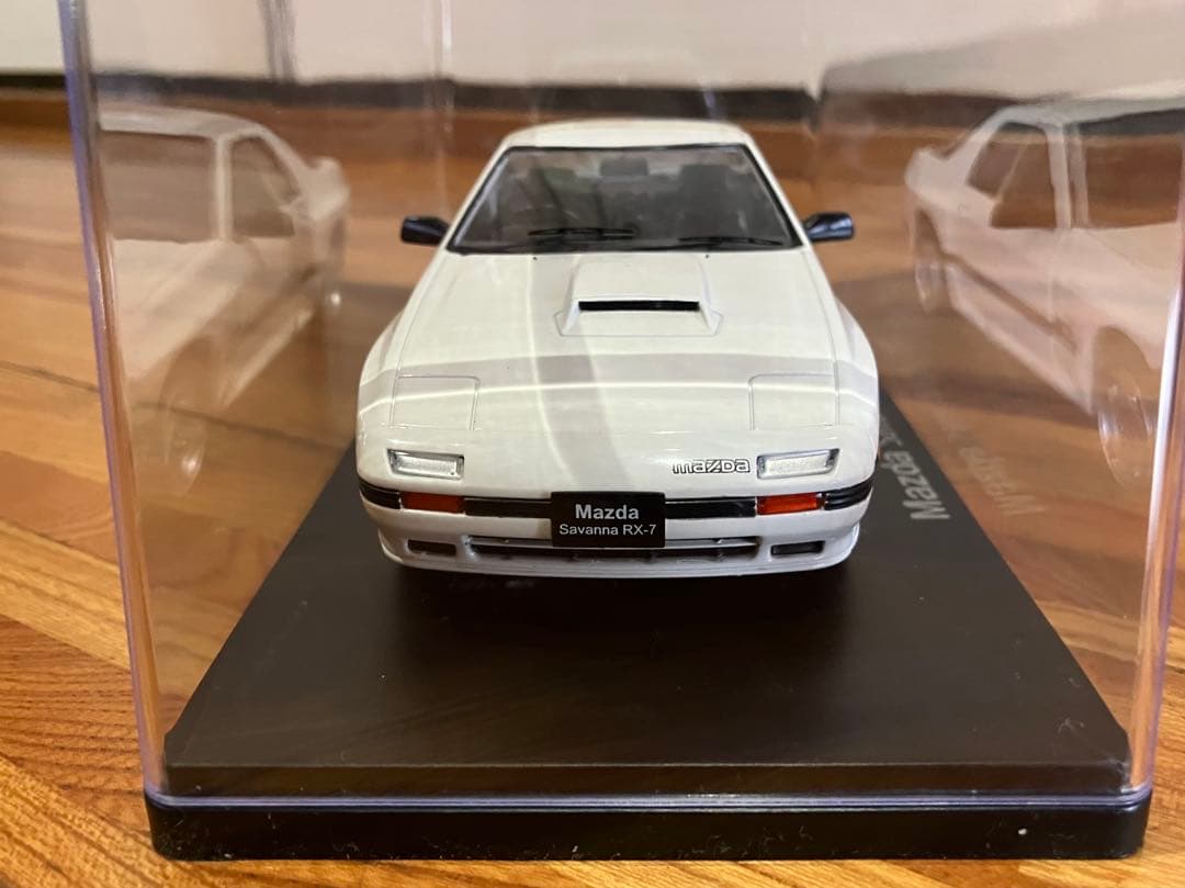 1/24 国産名車コレクション　RX-7 FC白、FD赤、RX-8赤 3台セット