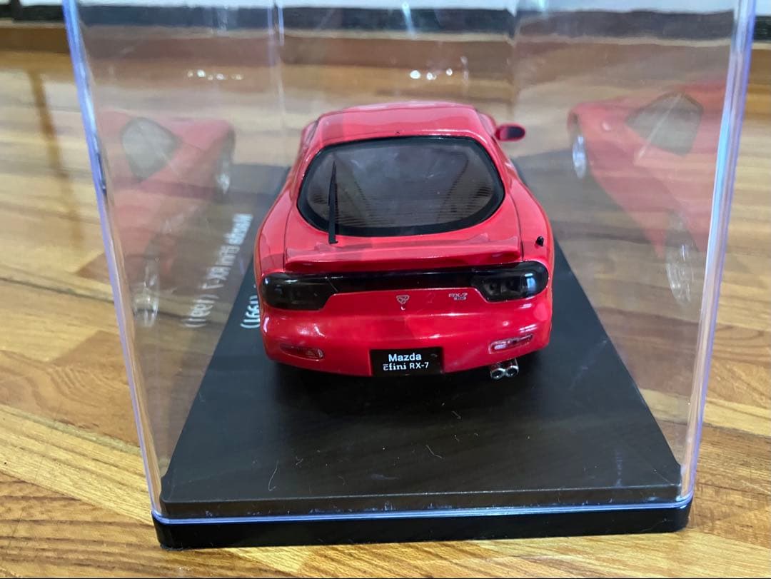 1/24 国産名車コレクション　RX-7 FC白、FD赤、RX-8赤 3台セット