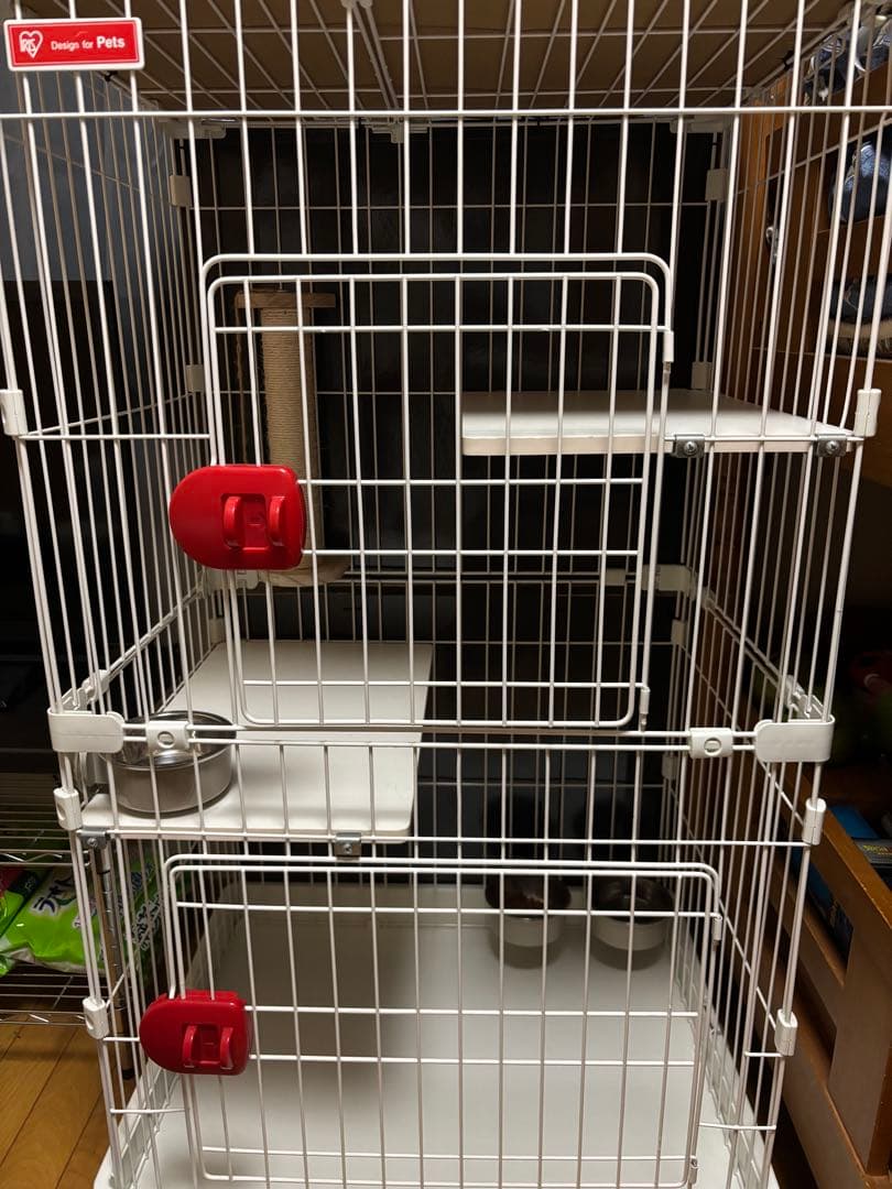 アイリスオーヤマ2段 キャットケージ