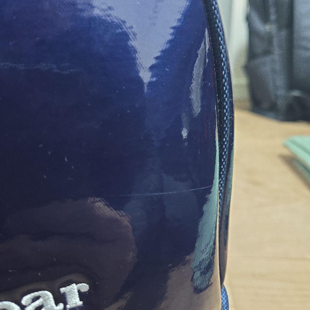 限定品★Munsingwear エナメル ゴルフバッグ ネイビー