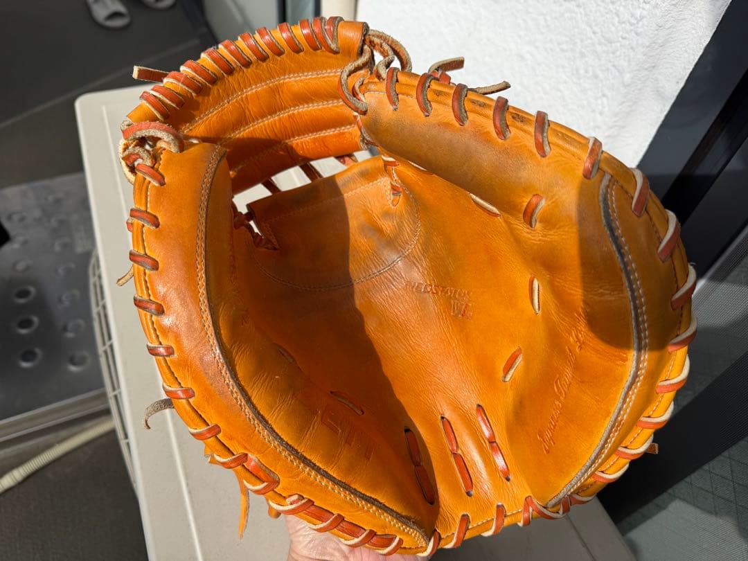 【ネオステイタス】ゼット 一般軟式キャチャーミット&オレンジ