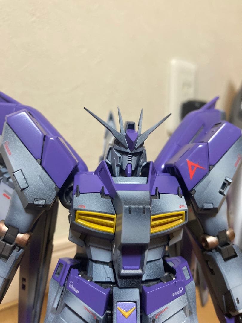 mg ver.ka hi-νガンダム　塗装品　ジャンク品