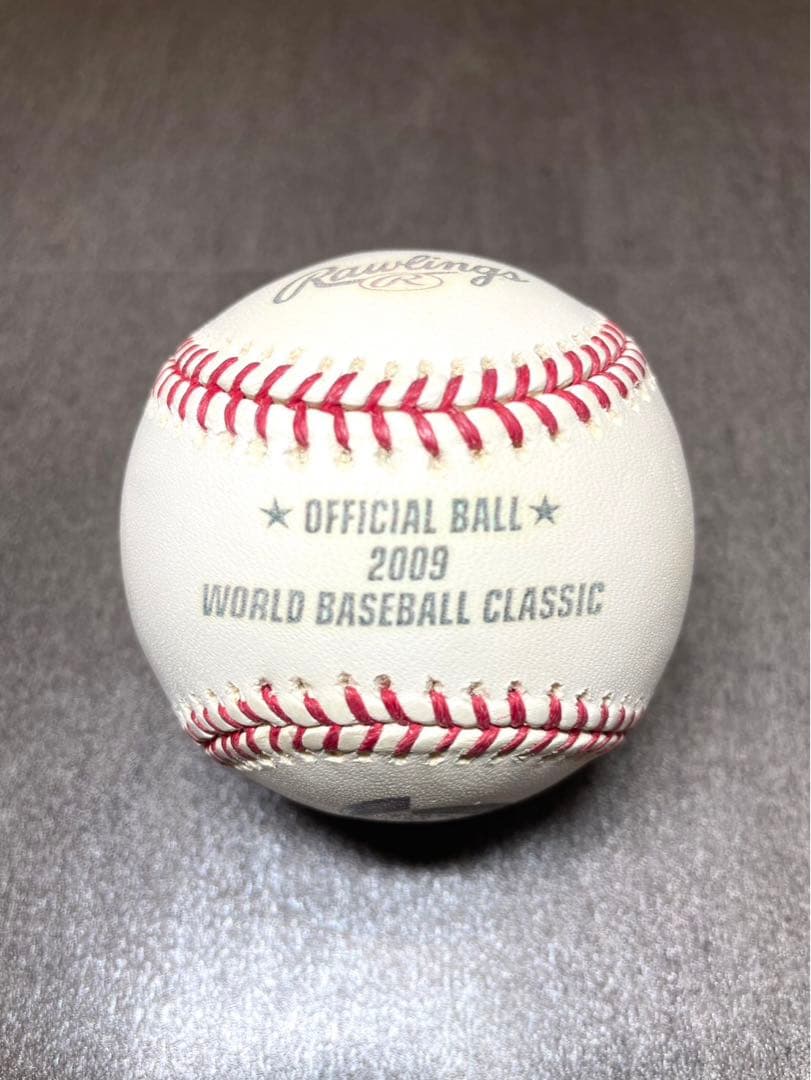 イチロー　直筆サインボール　2009年WBC優勝記念試合球