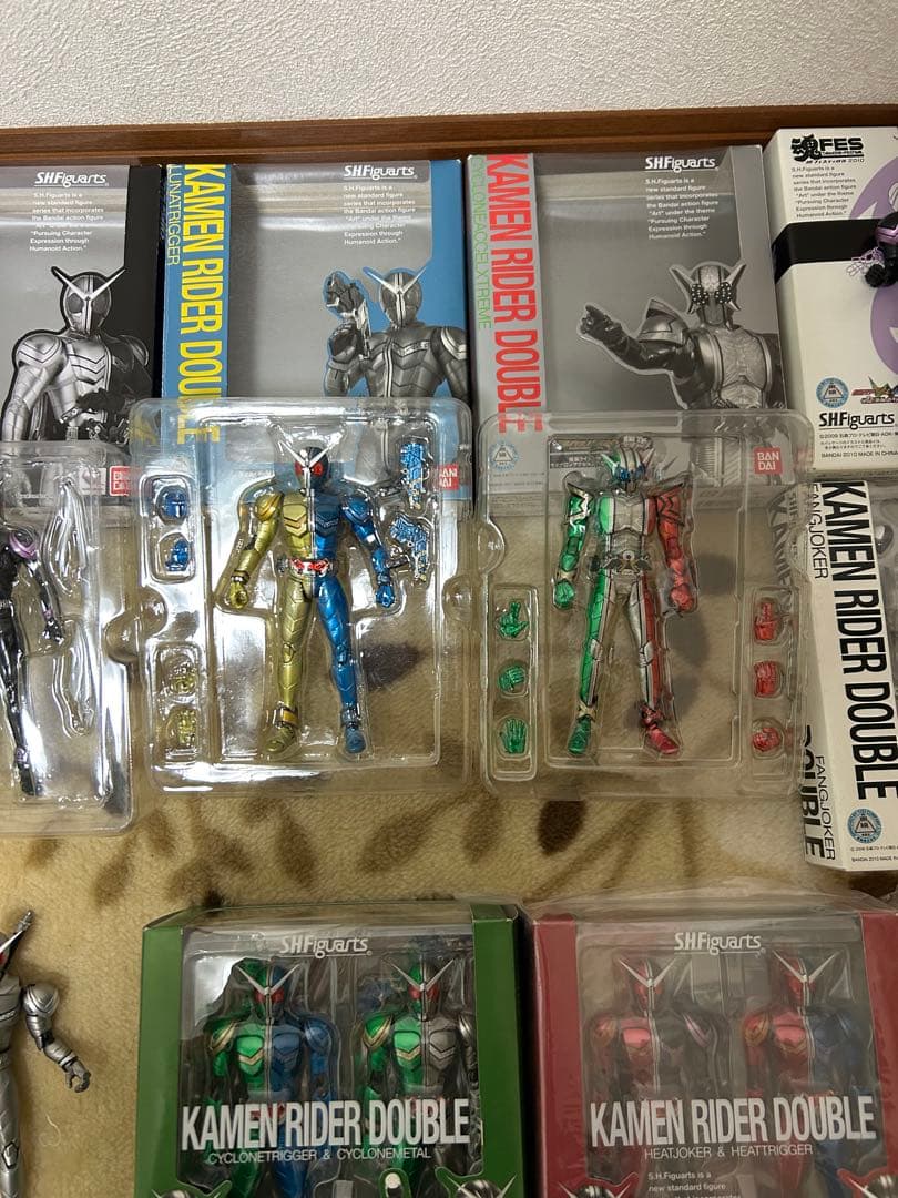 shフィギュアーツ 仮面ライダーｗ　17体