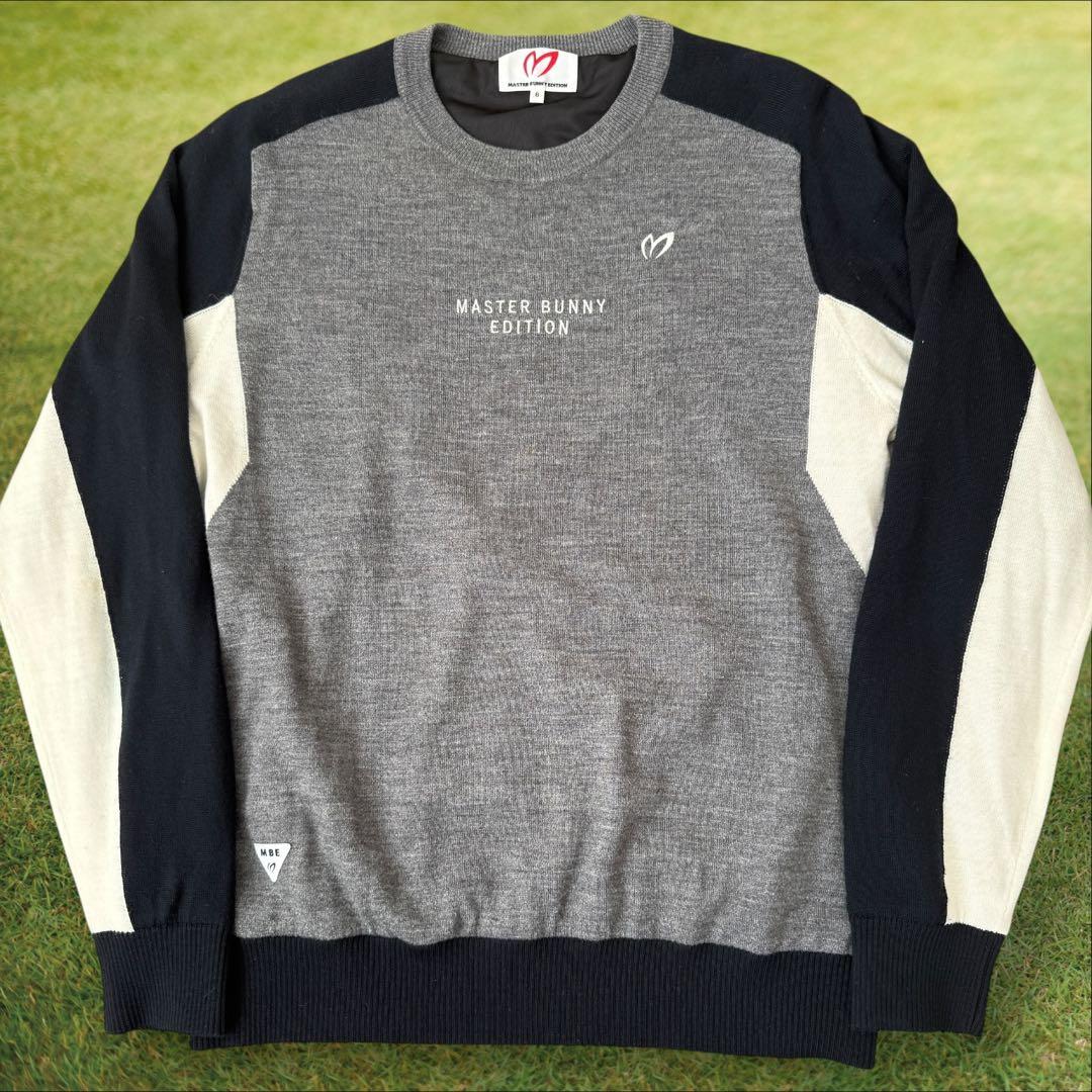 防寒　蓄熱　裏地付き　マスターバニー　スニード　XL〜XXL相当 ウール　ニット