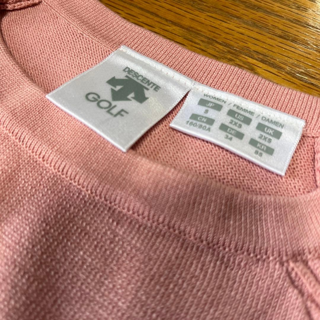 【新品・未使用】デサントゴルフ　リュクスシリーズ　ニット