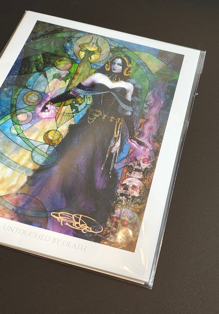 猫*】様 サイン入りアートプリント　リリアナ　ニッサ　チャンドラ　ジェイス　ギデ