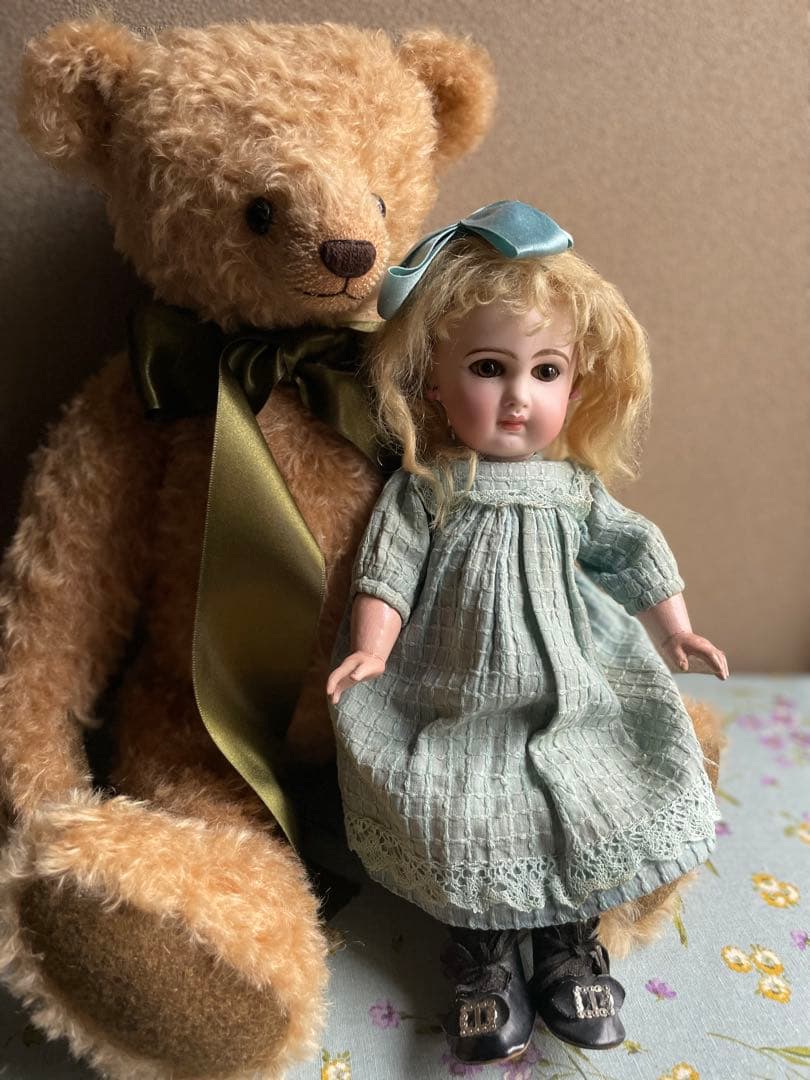 ジュモー　難あり　ビスクドール　アンティーク