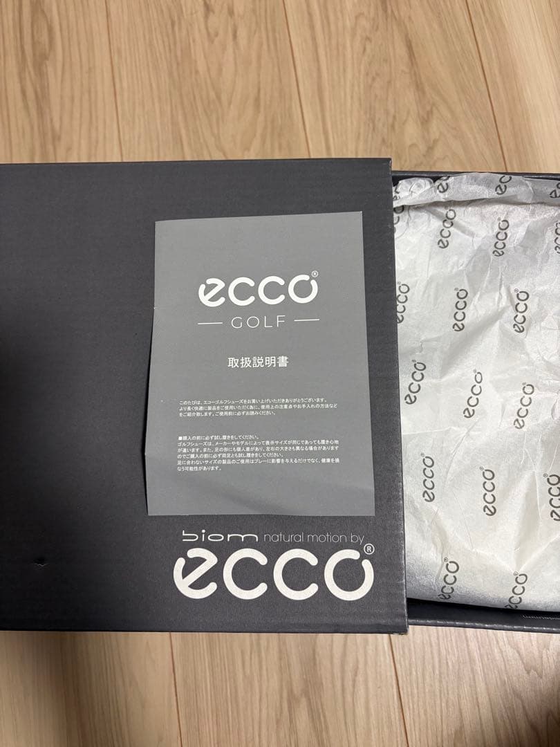 eccoゴルフシューズ バイオム C4 ボア EU40 ホワイト