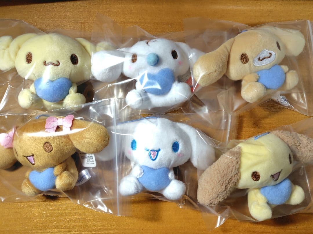 シナモロール　シナモンフレンズマスコット　全6種コンプリートセット　サンリオ