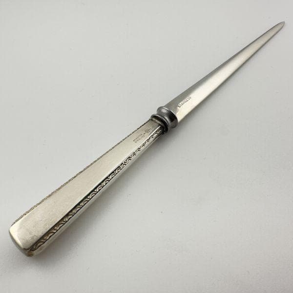 M1286 Vintage 1960s 純銀 WEBSTER レターオープナー