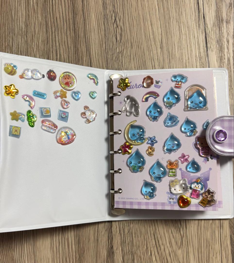 シール帳 クロミ シール付き