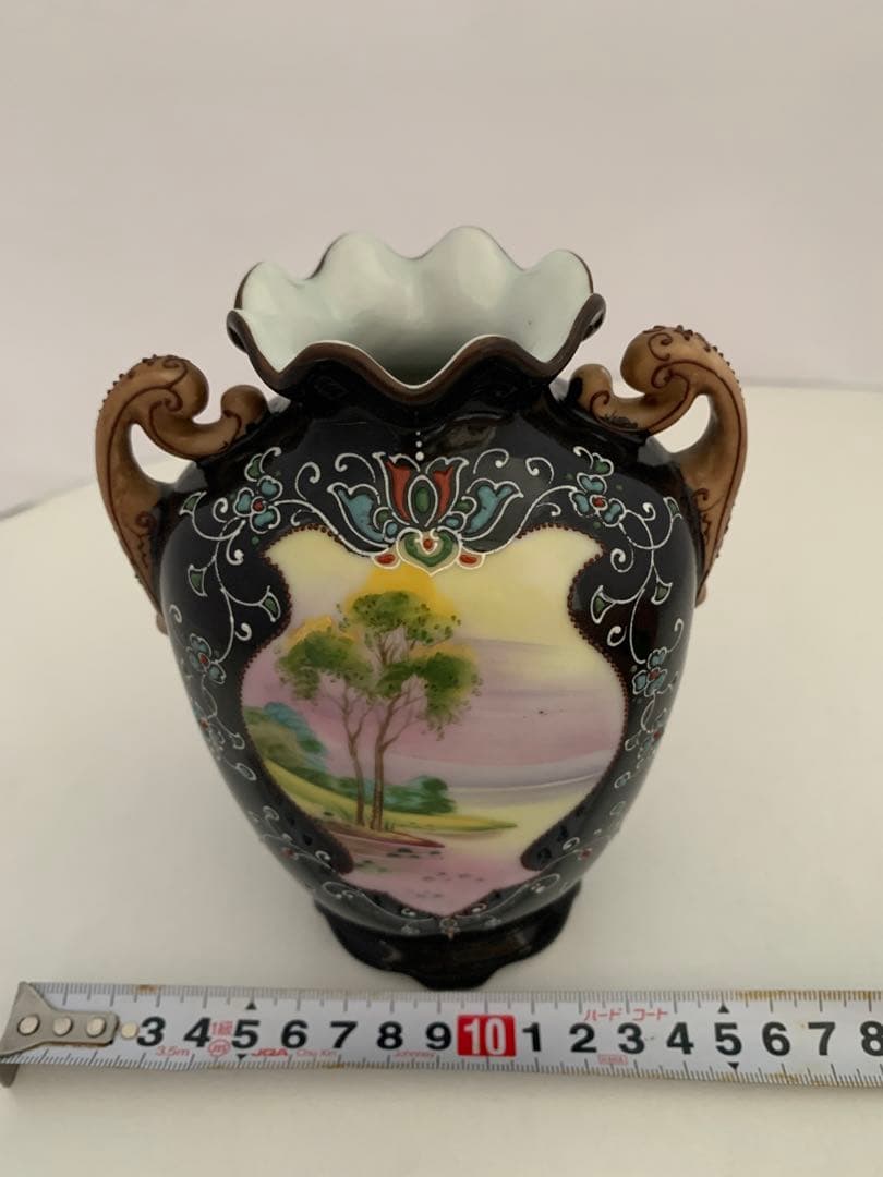 オールドノリタケ　花瓶　送料込み