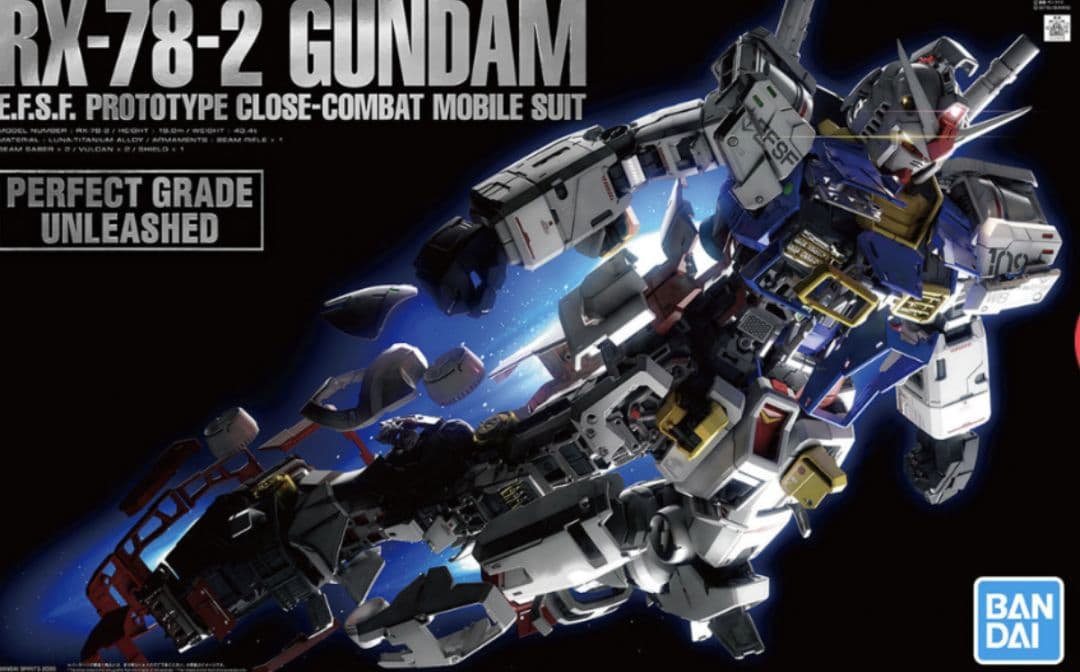 PG UNLEASHED RX-78-2 ガンダム ティターンズ 仕様 完成品