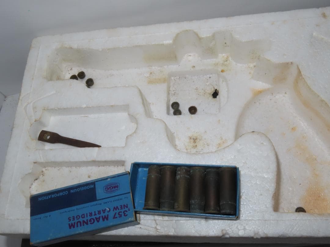 モデルガン MGC　トルーパー　MK-3 357マグナム　カートリッジ付き