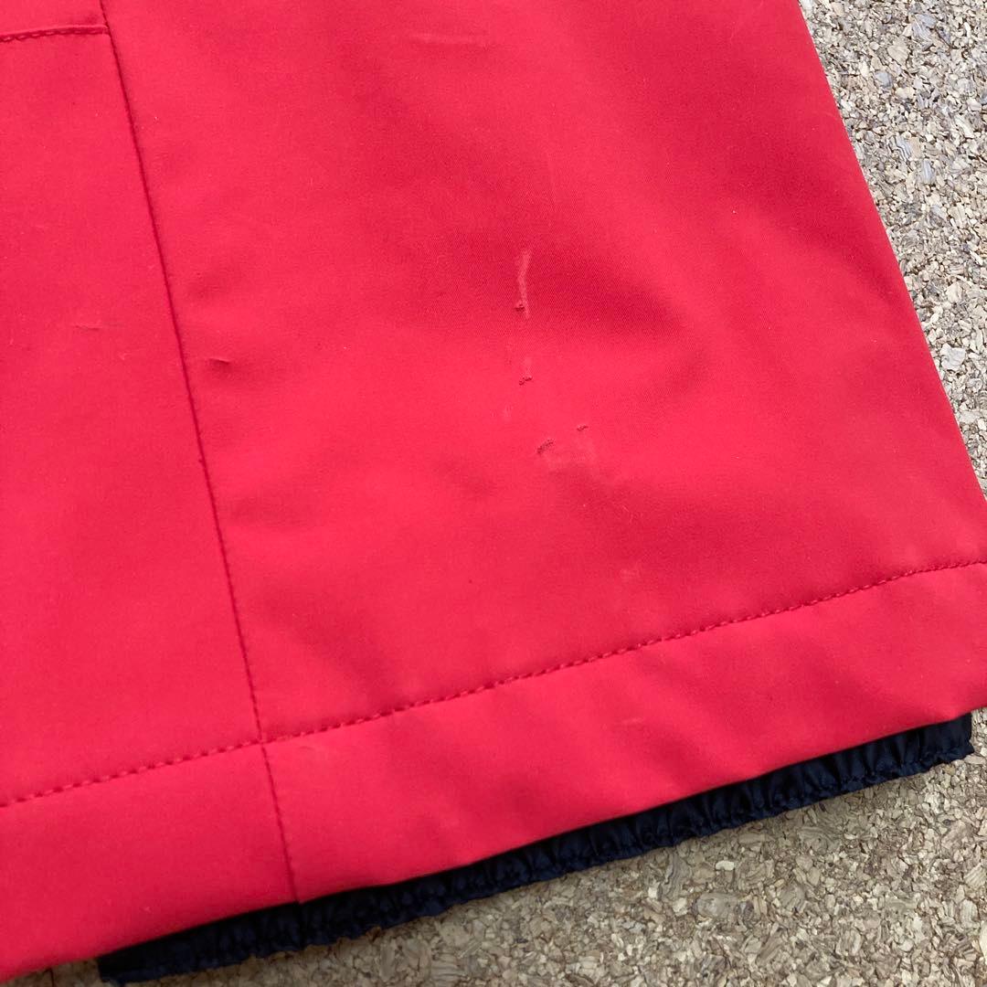 【美品】デサントdescent スキーパンツ スキーウェア Mレディース赤