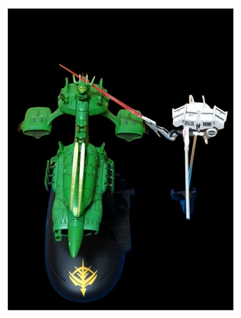 【オマケ付】 機動戦士ガンダム 0083 ムサイ級ペール・ギュント 軽巡洋艦