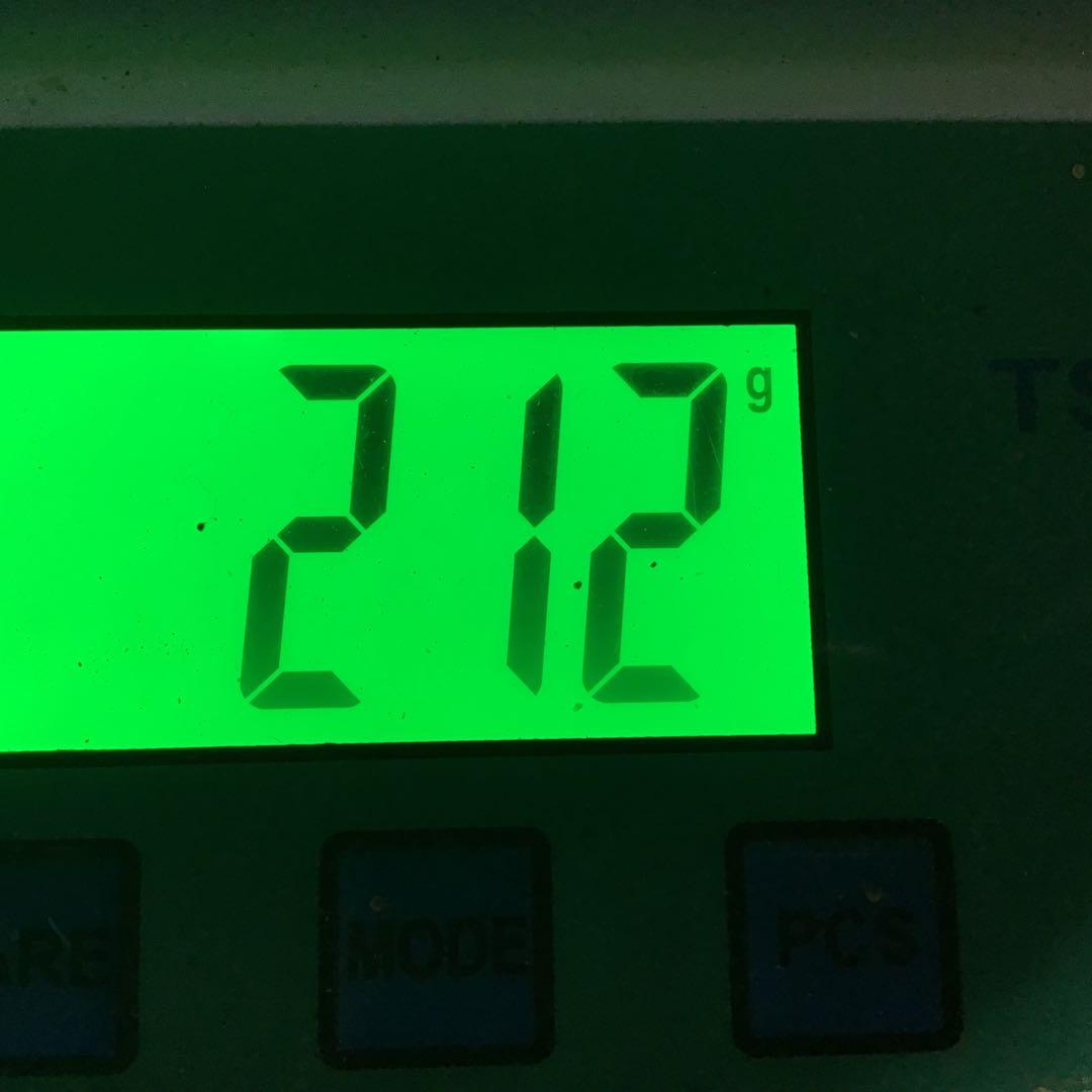 ②山梨県　松茸　210g クール便込み　翌日受け取り限定　遠方不可