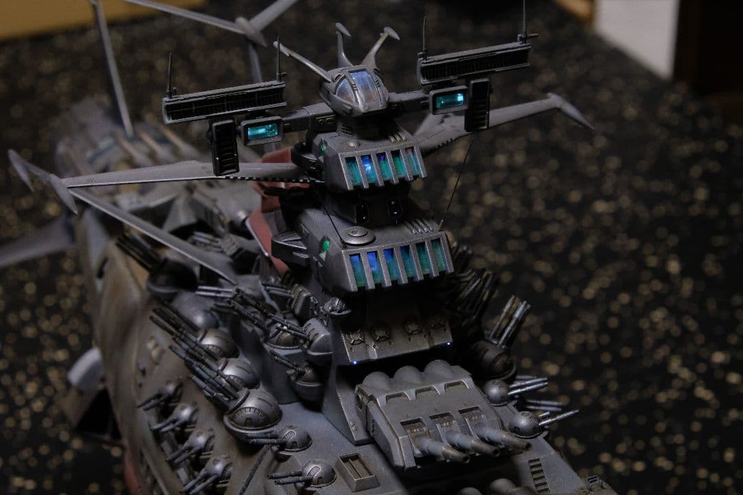 宇宙戦艦ヤマト 1/350 バンダイプラモデル 改造完成品