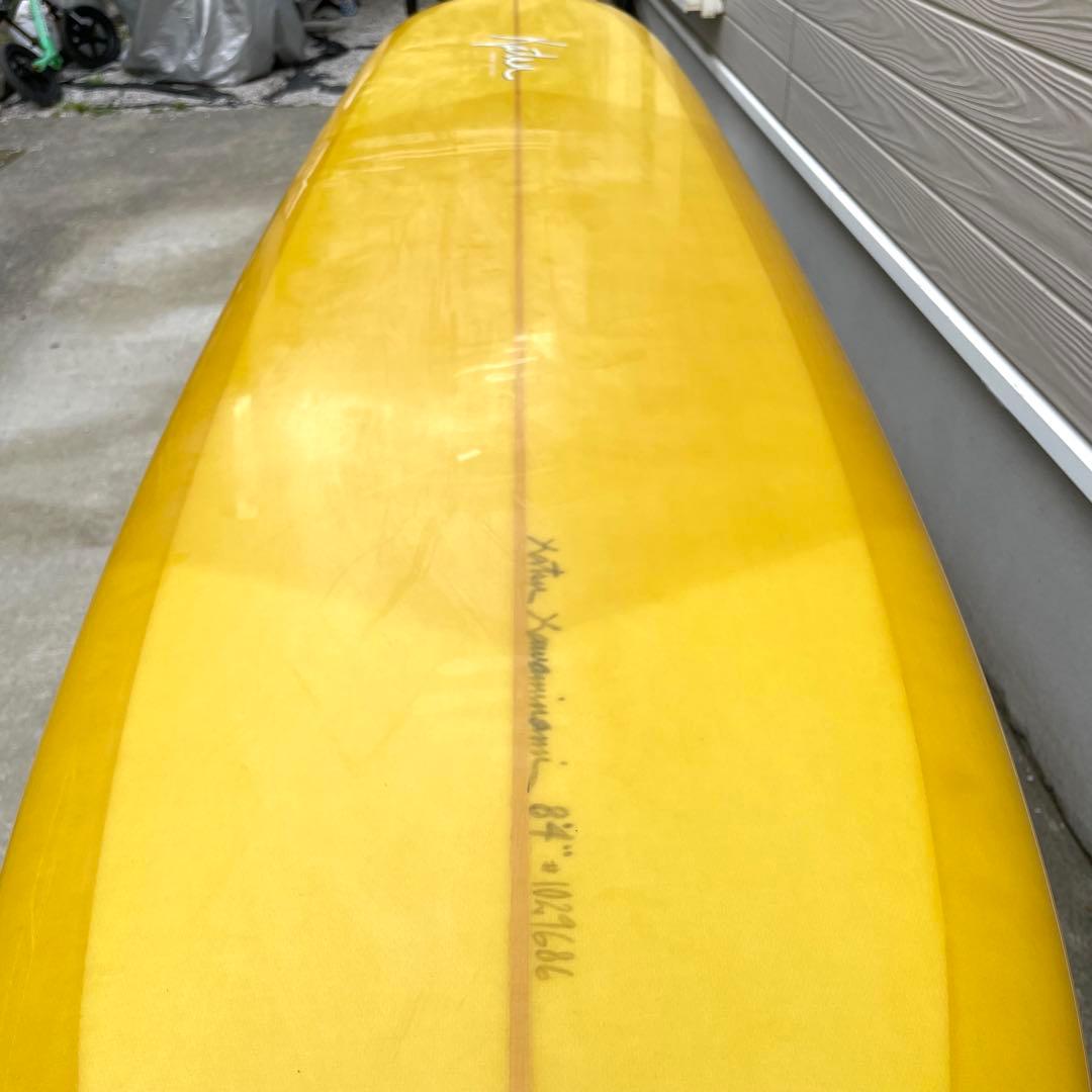 美品　カツカワミナミ　サーフボード　8’4 ミニロングボード