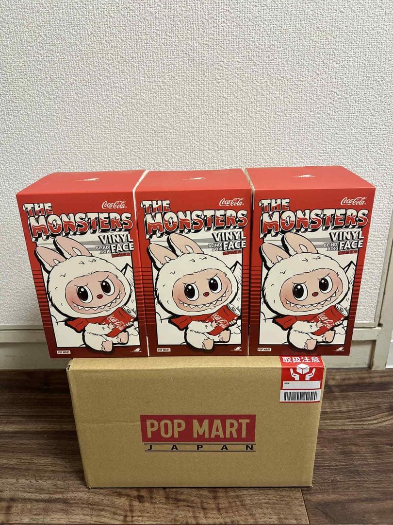POPMART LABUBU ラブブ コカコーラ　未開封3箱セット