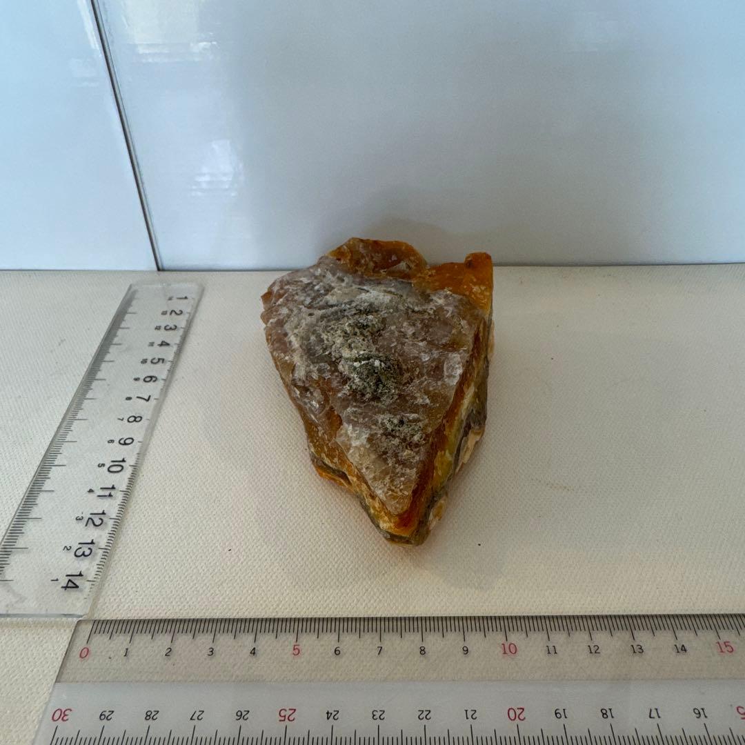 北海道石　然別オパール　蛍光オパール324g