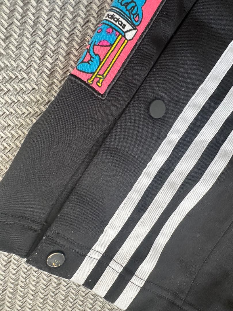 レアJeremy Scott x Adidas トラックパンツ　パッチ付き⭐︎