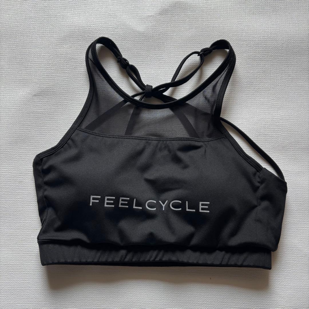 FEELCYCLE フィールサイクル　スポーツブラ M ブラック