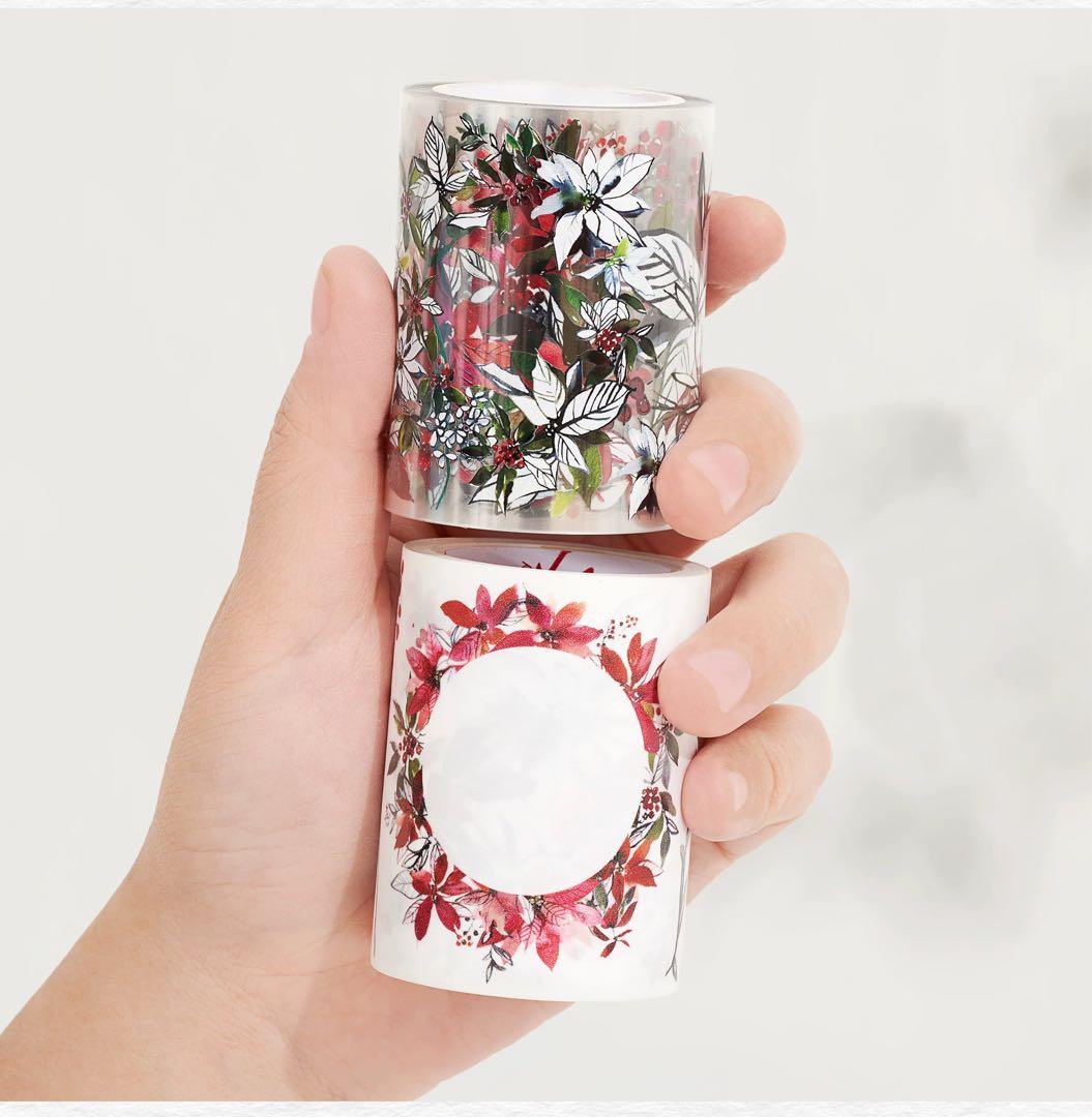 ⭐️SALE⭐️ WT《叶底藏花》海外マスキングテープ マステ