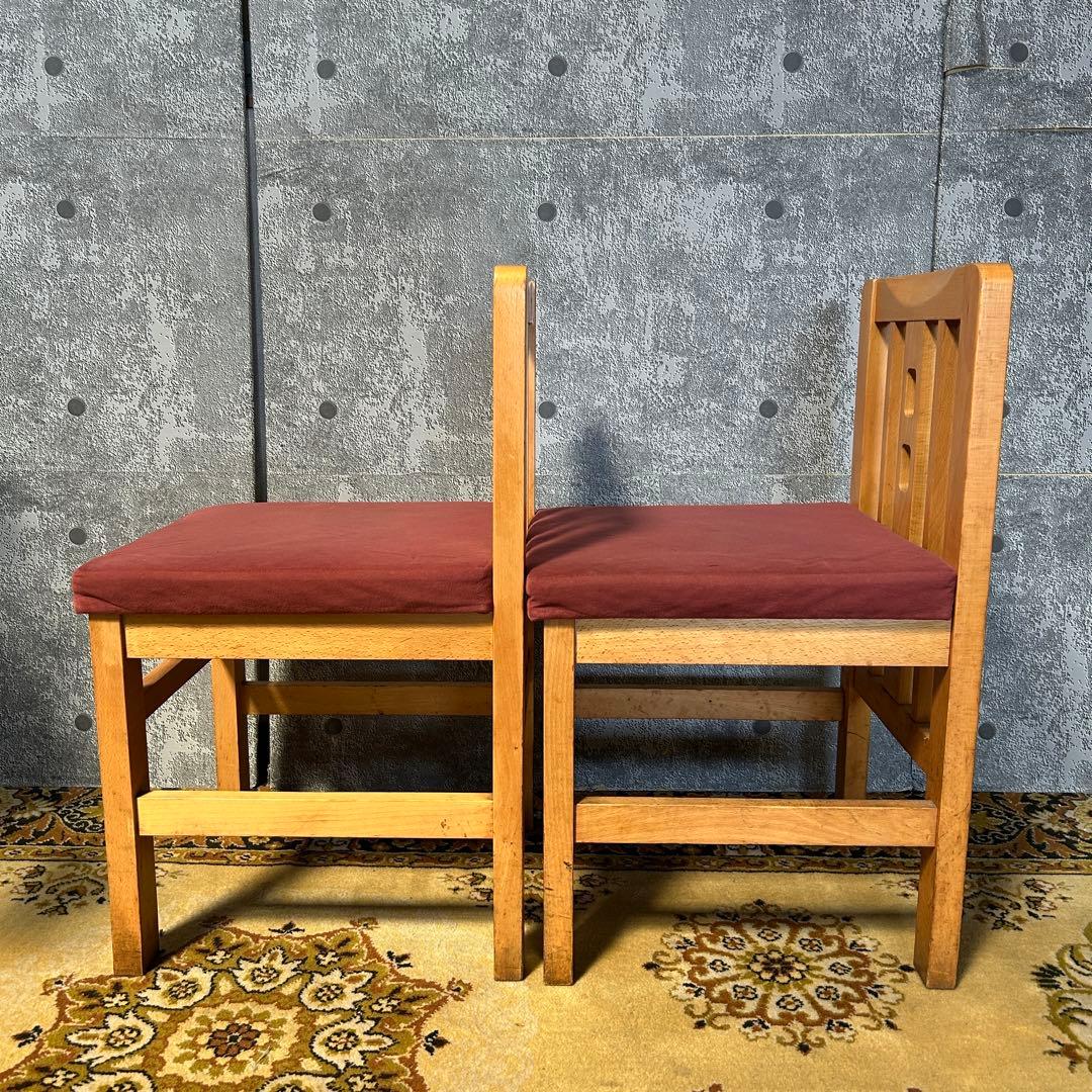 ꧁光製作所 hikari꧂カウンターチェア4脚 昭和レトロ 店舗什器 ダイニング