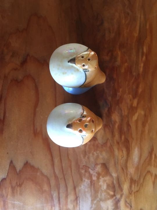 オールドノリタケ　アンティーク　　　　　　　ソルト・ペッパー入れ