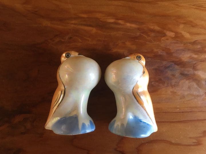 オールドノリタケ　アンティーク　　　　　　　ソルト・ペッパー入れ