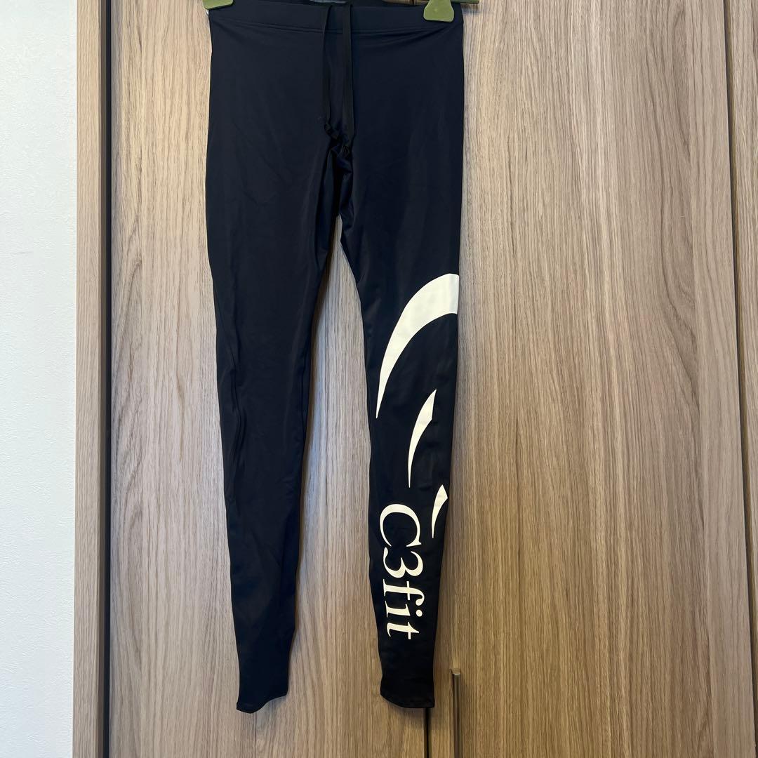 日本代表モデルスポーツタイツ C3fit フュージョンロングタイツ