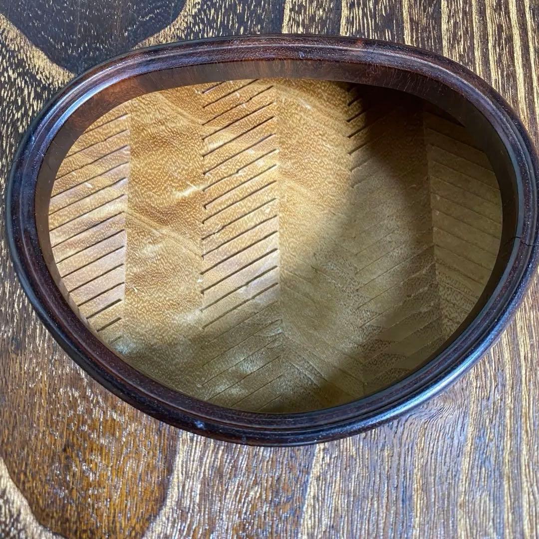 お琴　和楽器　くり甲　綾杉彫　【直接引き取り可能】 【送料込み条件有り】専用台付