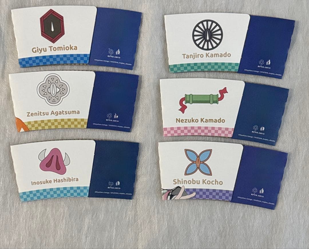 鬼滅の刃　アクリル　マグネット　コレクション　限定　ショッピングバッグ付き