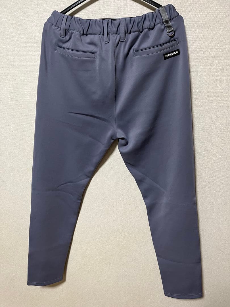 ブリーフィング 3Dロゴスリムパンツ Mサイズ グレー BBG231M16