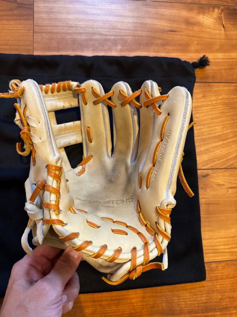 Atoms 硬式グローブ 内野 026 使用少　アトムズ　プロモデルライン
