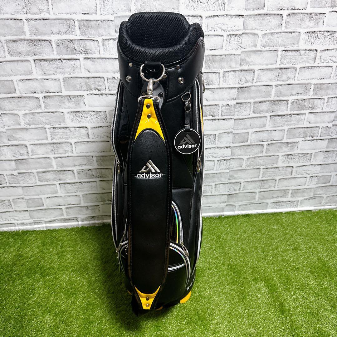 advisor メンズ　 ゴルフバッグ キャディバッグ　6口 良品