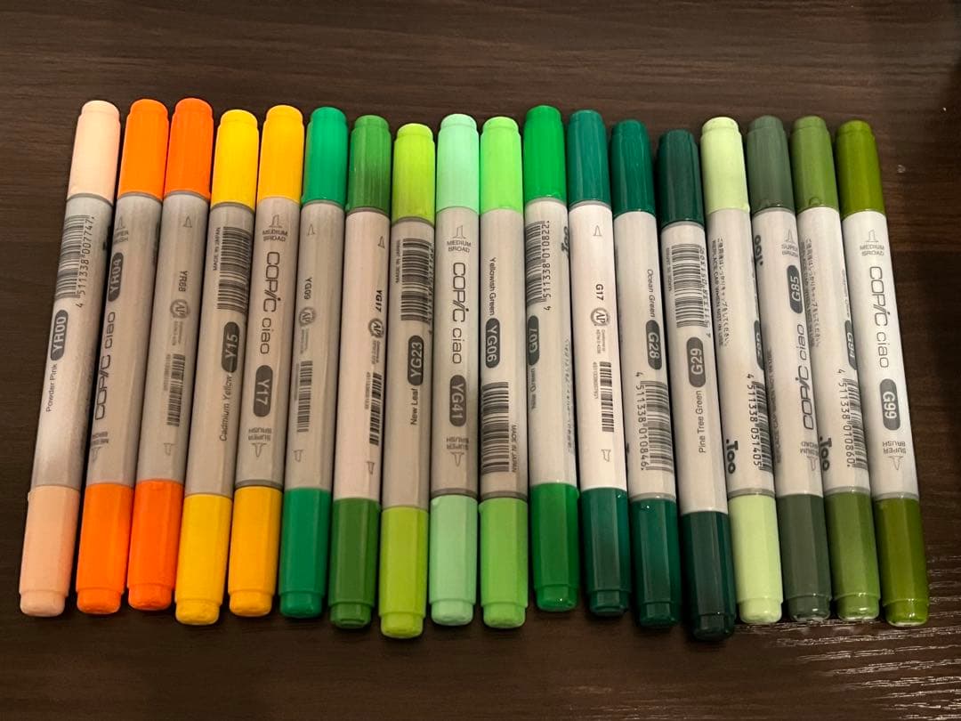 【中古品】コピックスケッチ121本＋チャオ48本＋インク11本まとめ売り＋おまけ