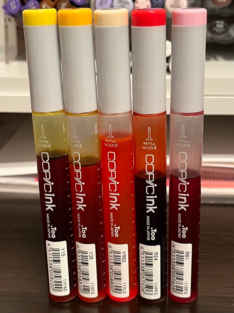 【中古品】コピックスケッチ121本＋チャオ48本＋インク11本まとめ売り＋おまけ