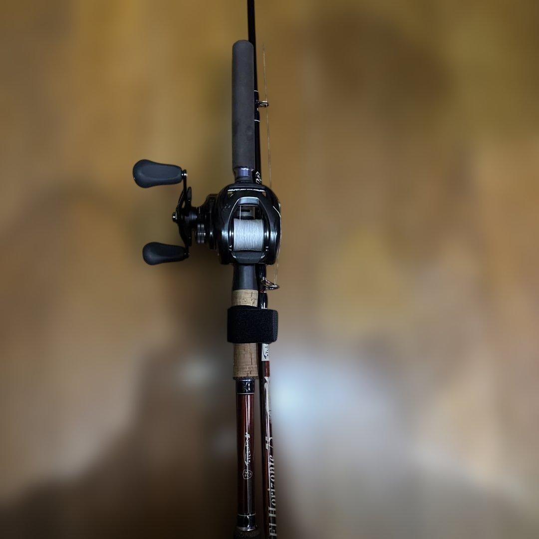 ツララ　エルホリゾンテ75 ダイワ タトゥーラTATULA TW400 セット