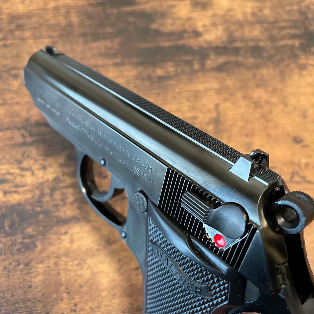 マルゼン ワルサー ニューPPK/S ブラックメタル+予備マガジン