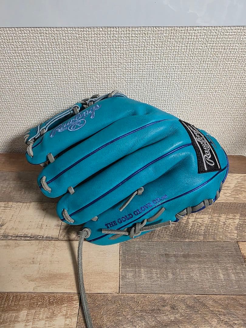 Rawlings 軟式グローブ 青 オーダー　即戦力