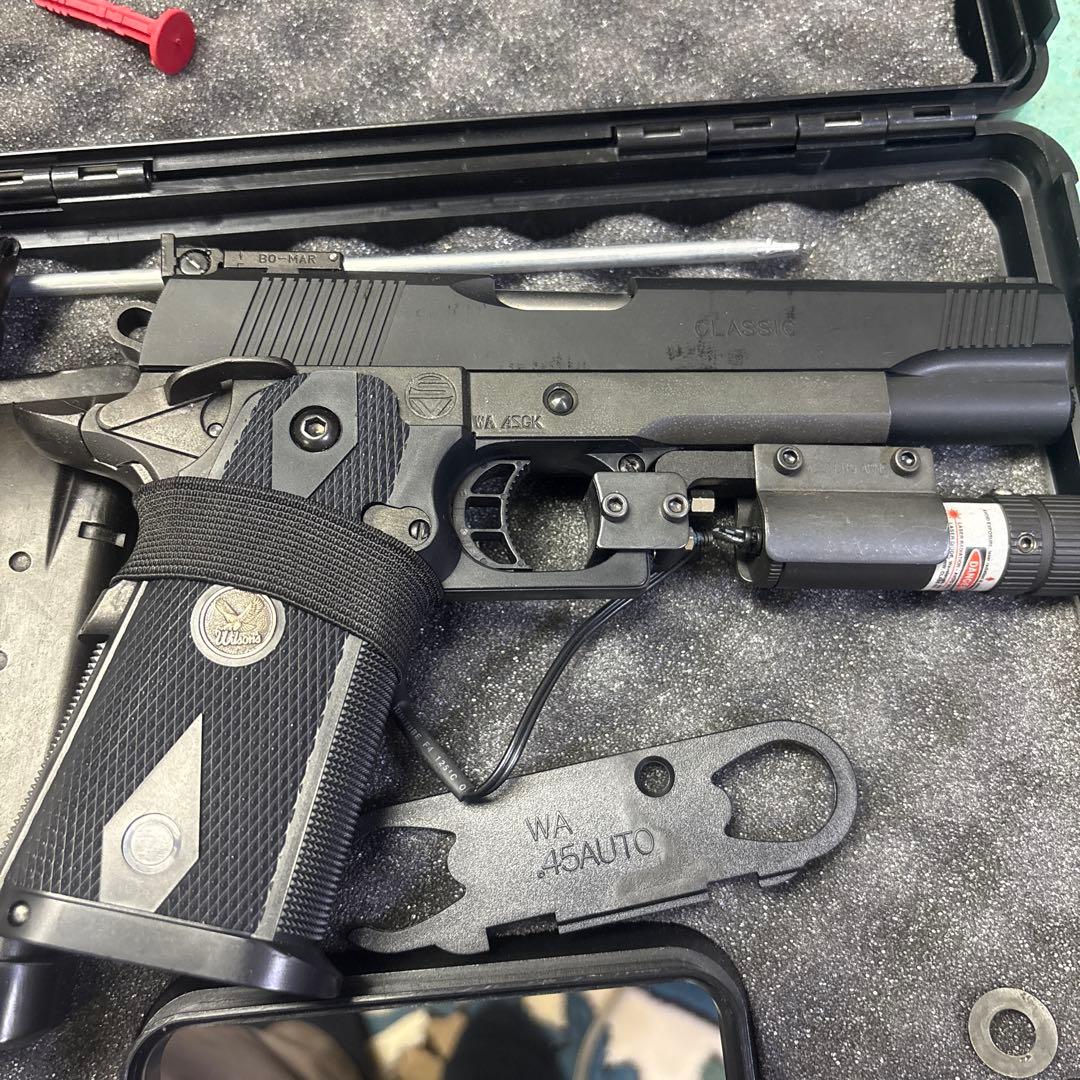 WA ウエスタンアームズ Wilson Combat ガスブロ　ケース付