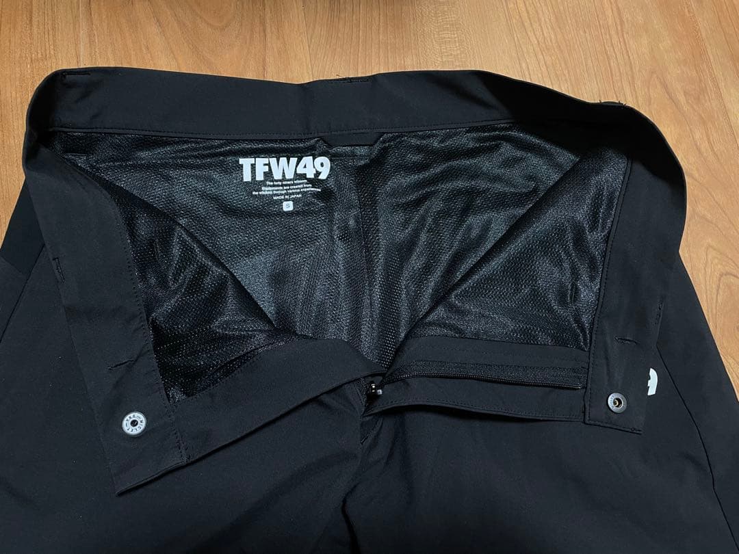 定価3.6万　TFW49 パンツ　ブラック　S ゴルフ junhashimoto