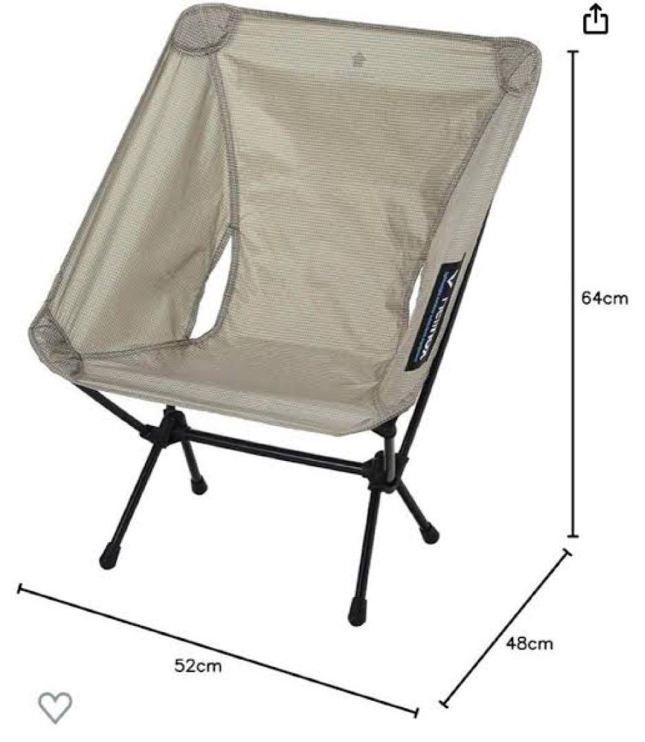 [新品未使用] Helinox チェアゼロ ブラック ヘリノックス