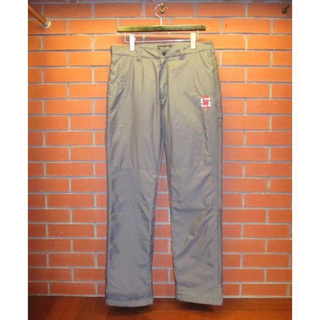 ROUGH AND SWELL グレー ストレートパンツ