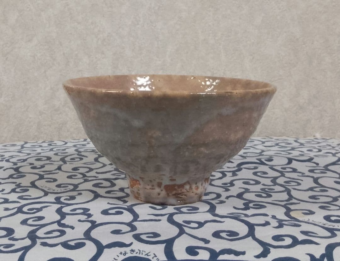 希少！十二世 坂高麗左衛門 萩焼茶碗 共箱 栞付き 保証品